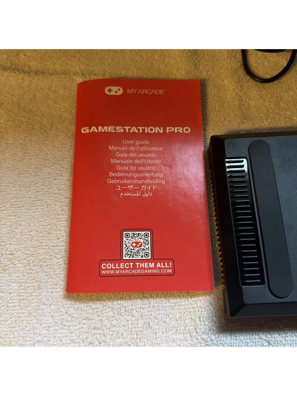 Atari Gamestation Pro DGUNL-7012 HDMI USB-C Mini Console Tested No Issues